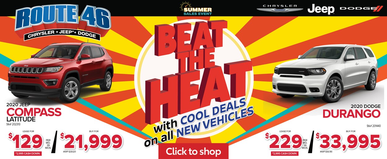 Route 46 Chrysler Dodge Jeep Ram Car Dealer in Little Falls, NJ