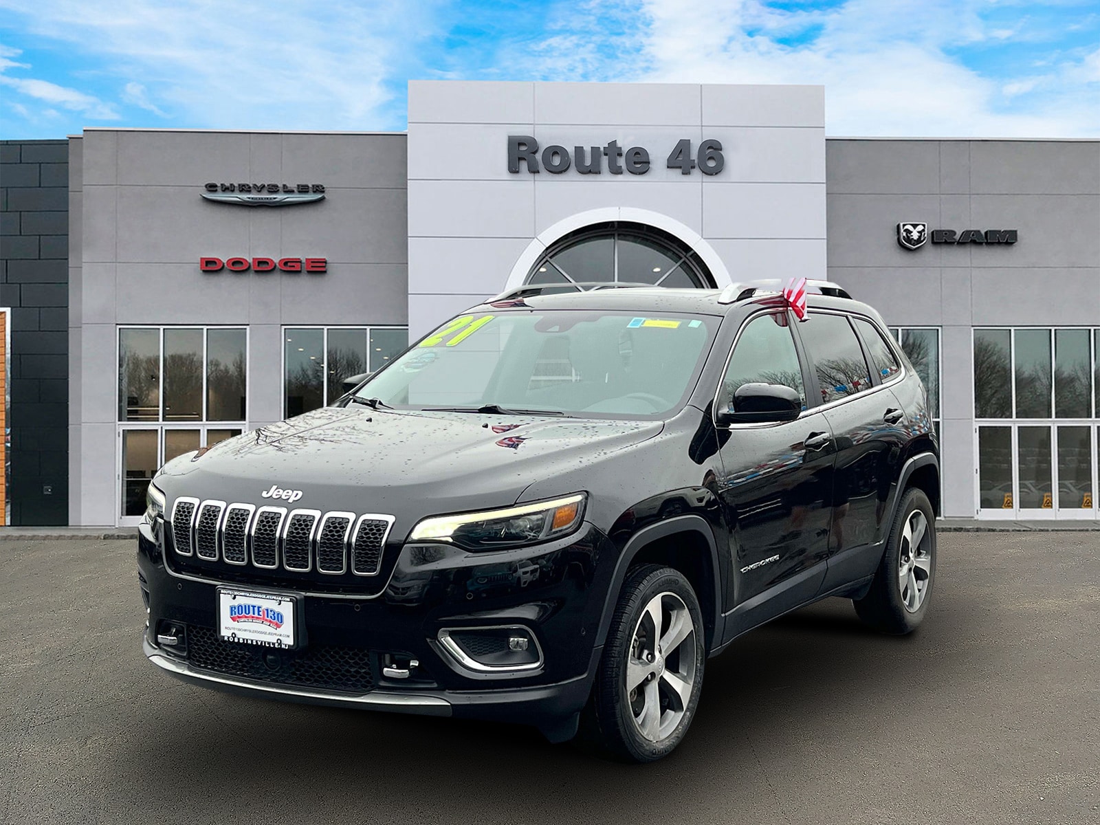 Used 2021 Jeep Cherokee Limited with VIN 1C4PJMDX1MD202824 for sale in Little Falls, NJ