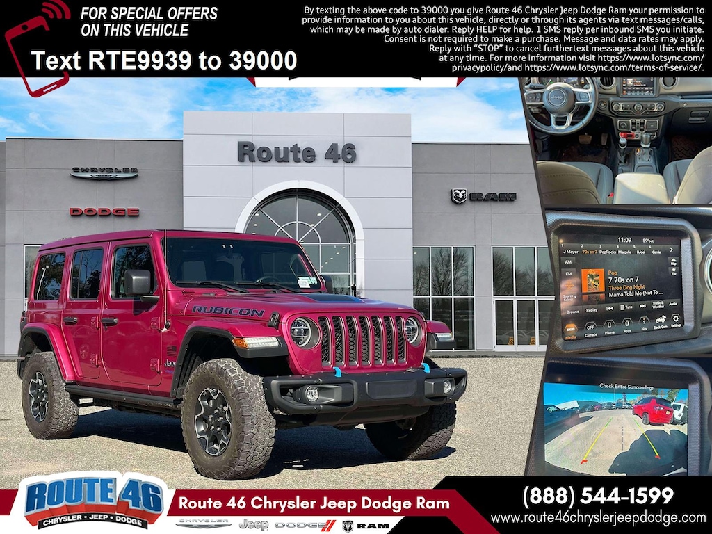 Used 2021 Jeep Wrangler 4xe Unlimited Rubicon 4x4 Sport Utility