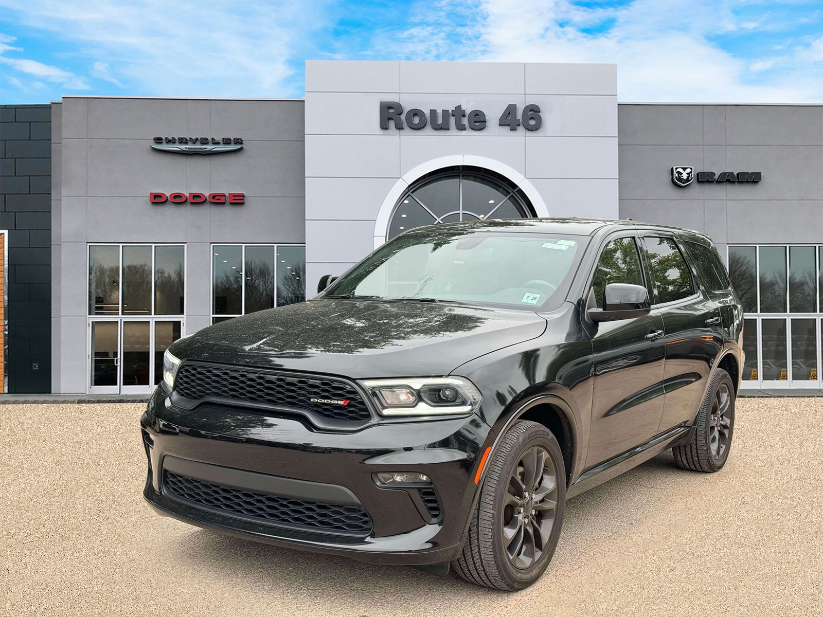 Used 2021 Dodge Durango GT with VIN 1C4RDJDGXMC792736 for sale in Little Falls, NJ