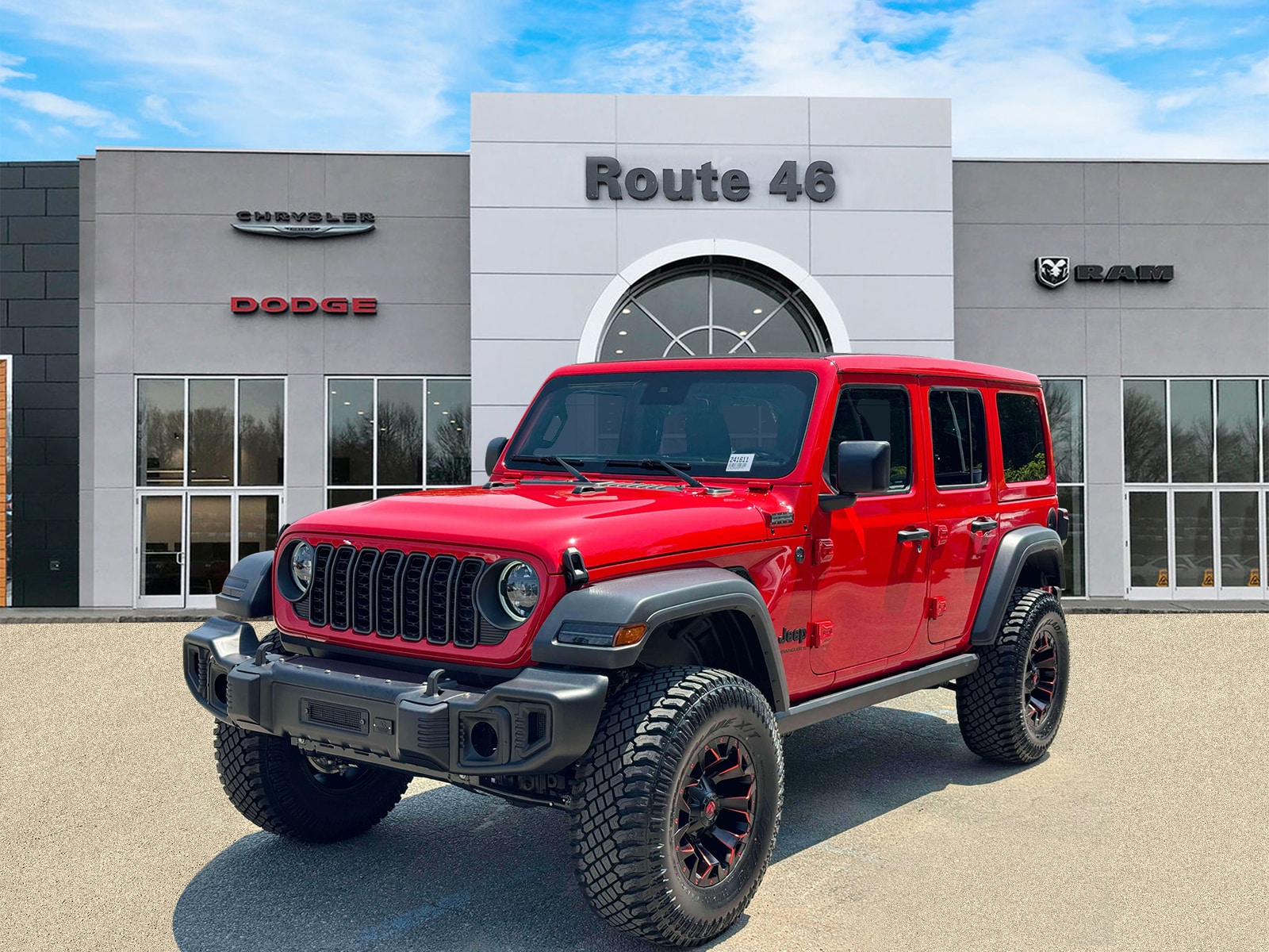 Used 2024 Jeep Wrangler 4-Door Sport S with VIN 1C4PJXDG3RW353550 for sale in Little Falls, NJ
