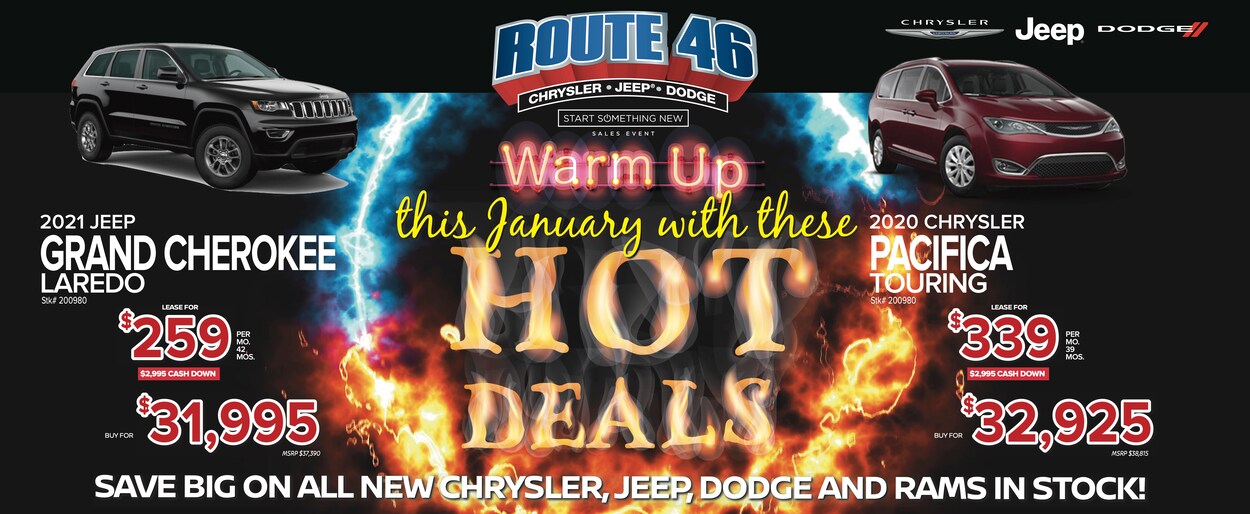 Route 46 Chrysler Dodge Jeep Ram Car Dealer in Little Falls, NJ