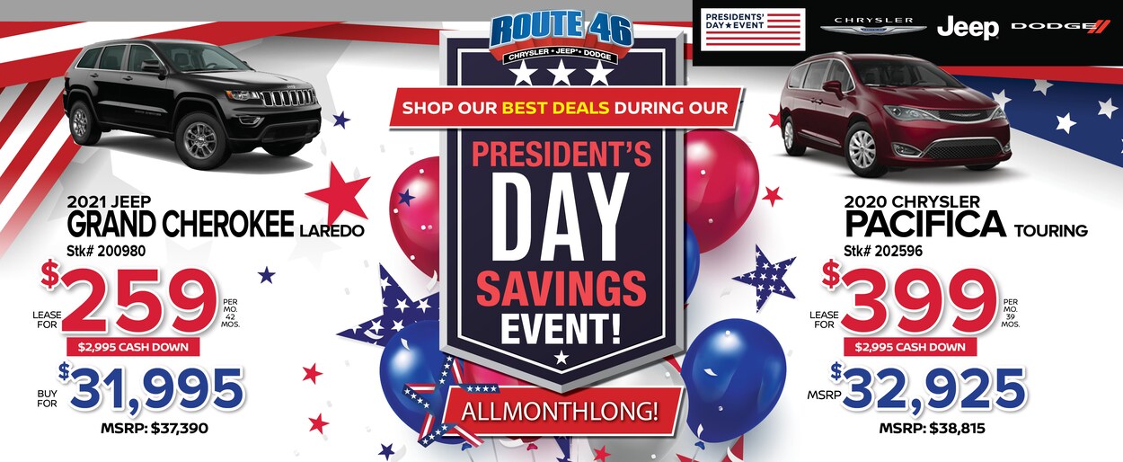 Route 46 Chrysler Dodge Jeep Ram Car Dealer in Little Falls, NJ