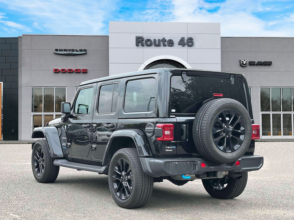 Used 2022 Jeep Wrangler 4xe Unlimited Sahara 4x4 Sport Utility