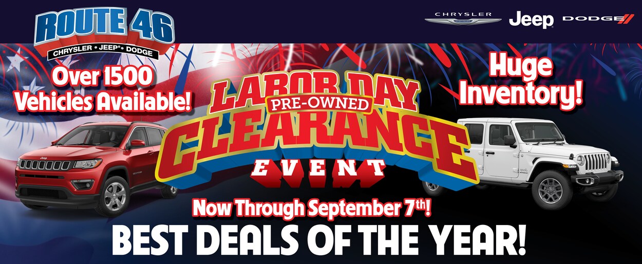 Route 46 Chrysler Dodge Jeep Ram Car Dealer in Little Falls, NJ