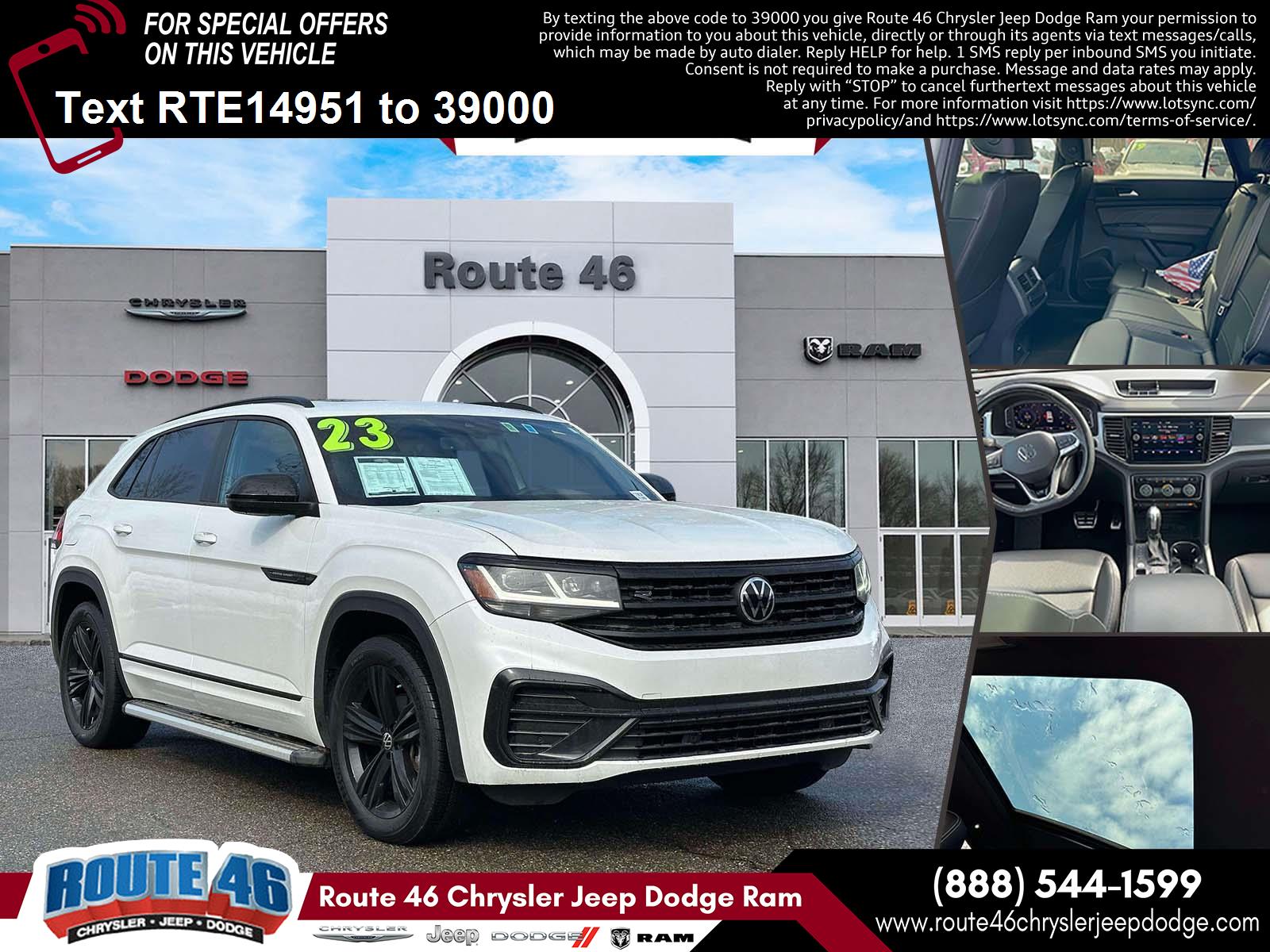 2023 Volkswagen Atlas Cross Sport SEL R-Line Black