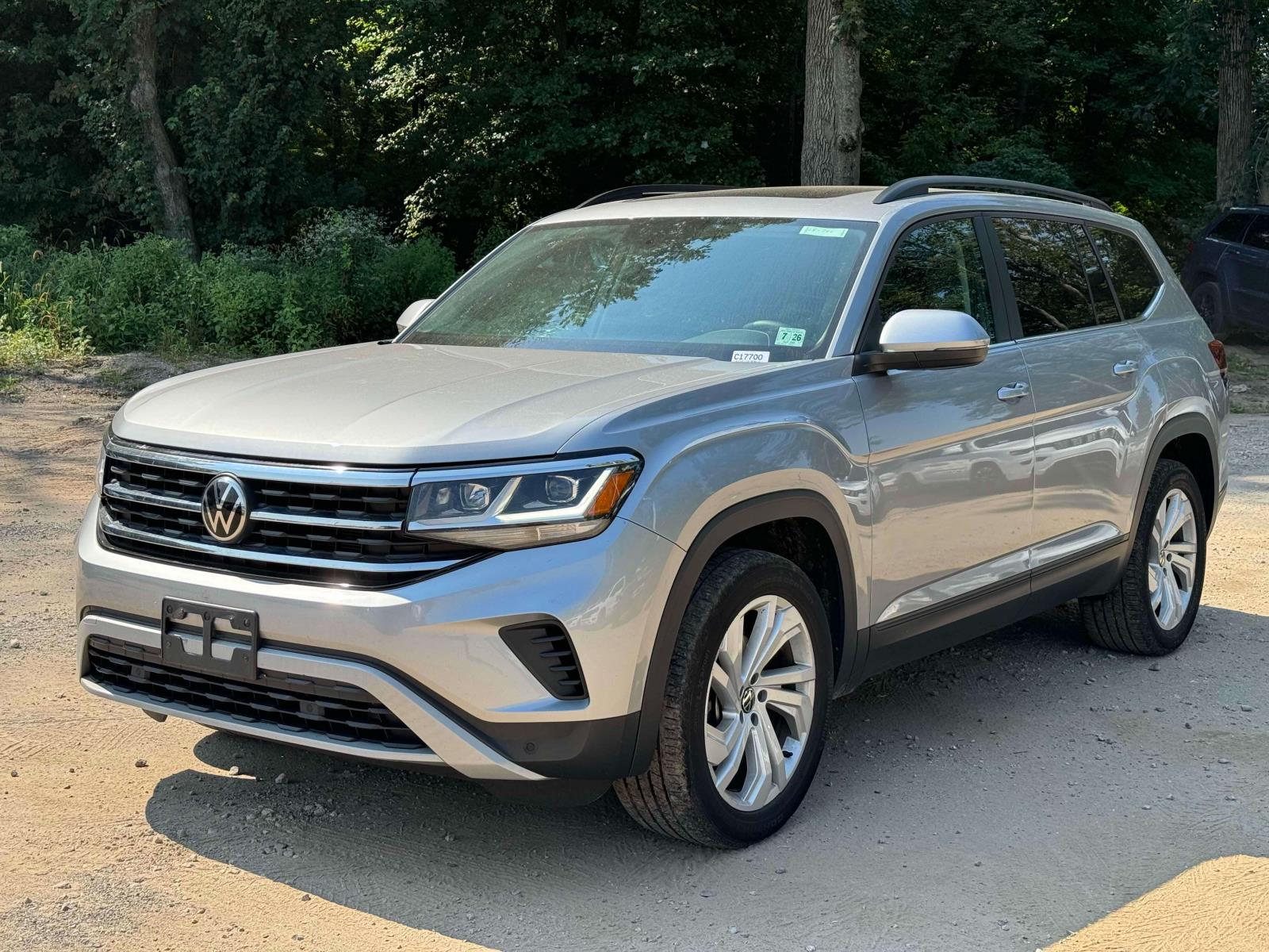 Used 2021 Volkswagen Atlas SE w/Tech with VIN 1V2KR2CA2MC597797 for sale in Little Falls, NJ