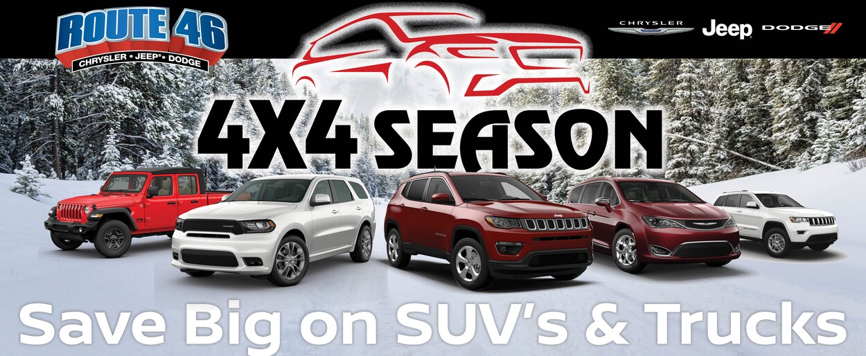 Route 46 Chrysler Dodge Jeep Ram Car Dealer in Little Falls, NJ