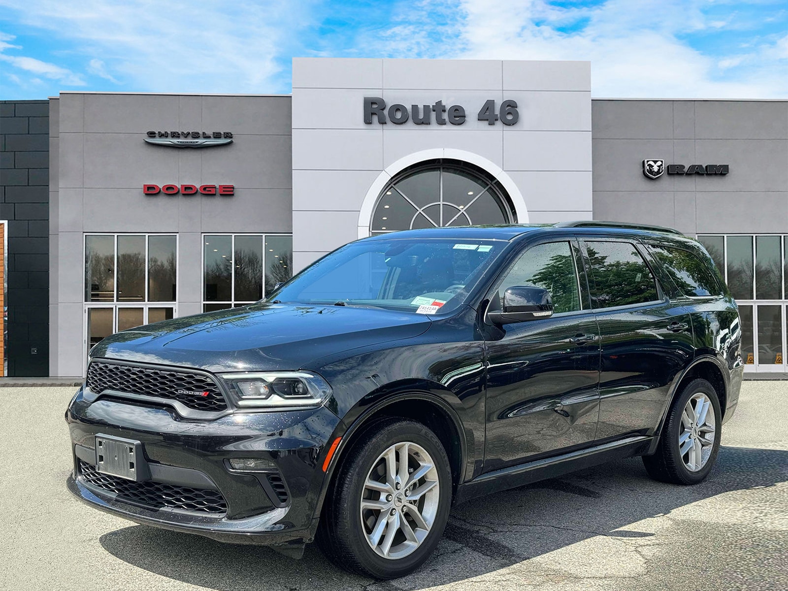 Used 2021 Dodge Durango GT Plus with VIN 1C4RDJDG5MC751057 for sale in Little Falls, NJ