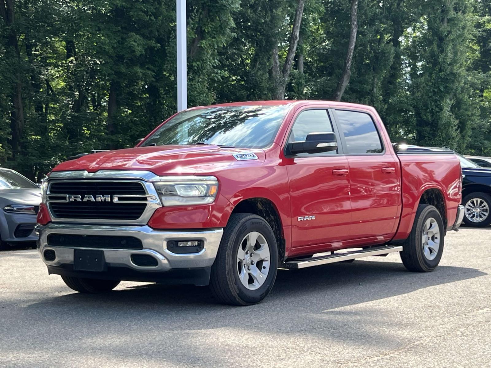 Used 2021 RAM Ram 1500 Pickup Big Horn/Lone Star with VIN 1C6SRFFTXMN756115 for sale in Little Falls, NJ