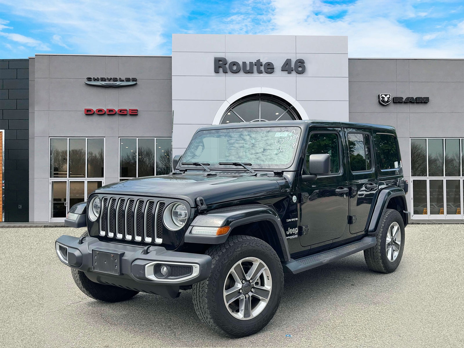 Used 2020 Jeep Wrangler Unlimited North Edition with VIN 1C4HJXEN5LW233239 for sale in Little Falls, NJ