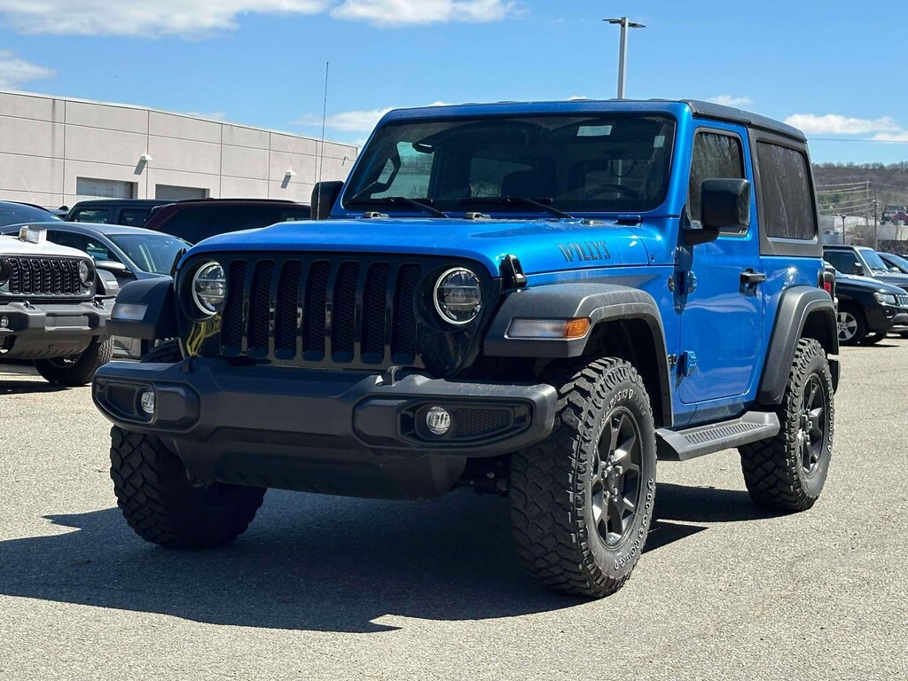Used 2022 Jeep Wrangler Willys 4x4 Sport Utility