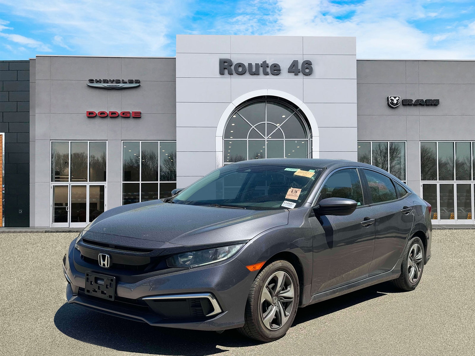 Used 2020 Honda Civic LX with VIN 2HGFC2F61LH590297 for sale in Little Falls, NJ