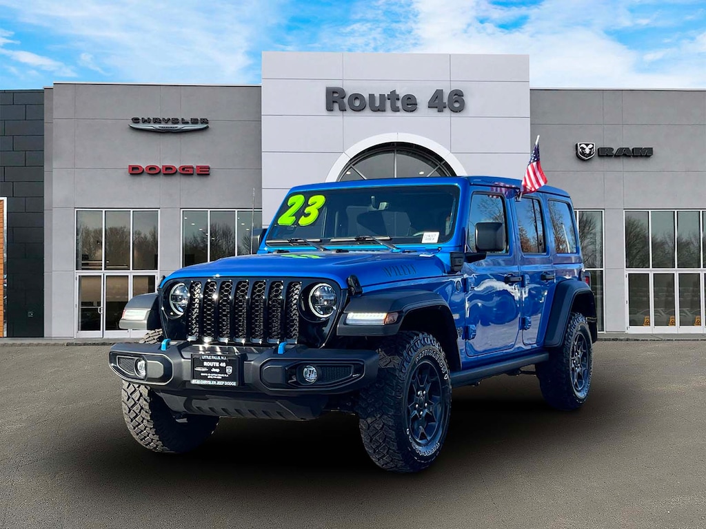 Used 2023 Jeep Wrangler 4xe 4x4 Sport Utility
