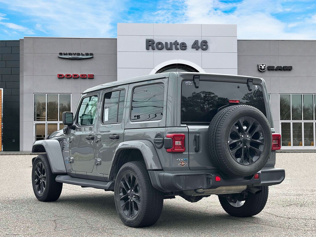 Used 2021 Jeep Wrangler 4xe Unlimited Sahara 4x4 Sport Utility