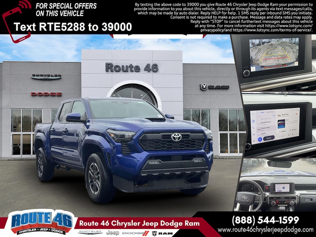 Used 2024 Toyota Tacoma 4WD TRD Sport Double Cab 5 Bed MT (Natl) Crew Cab Pickup