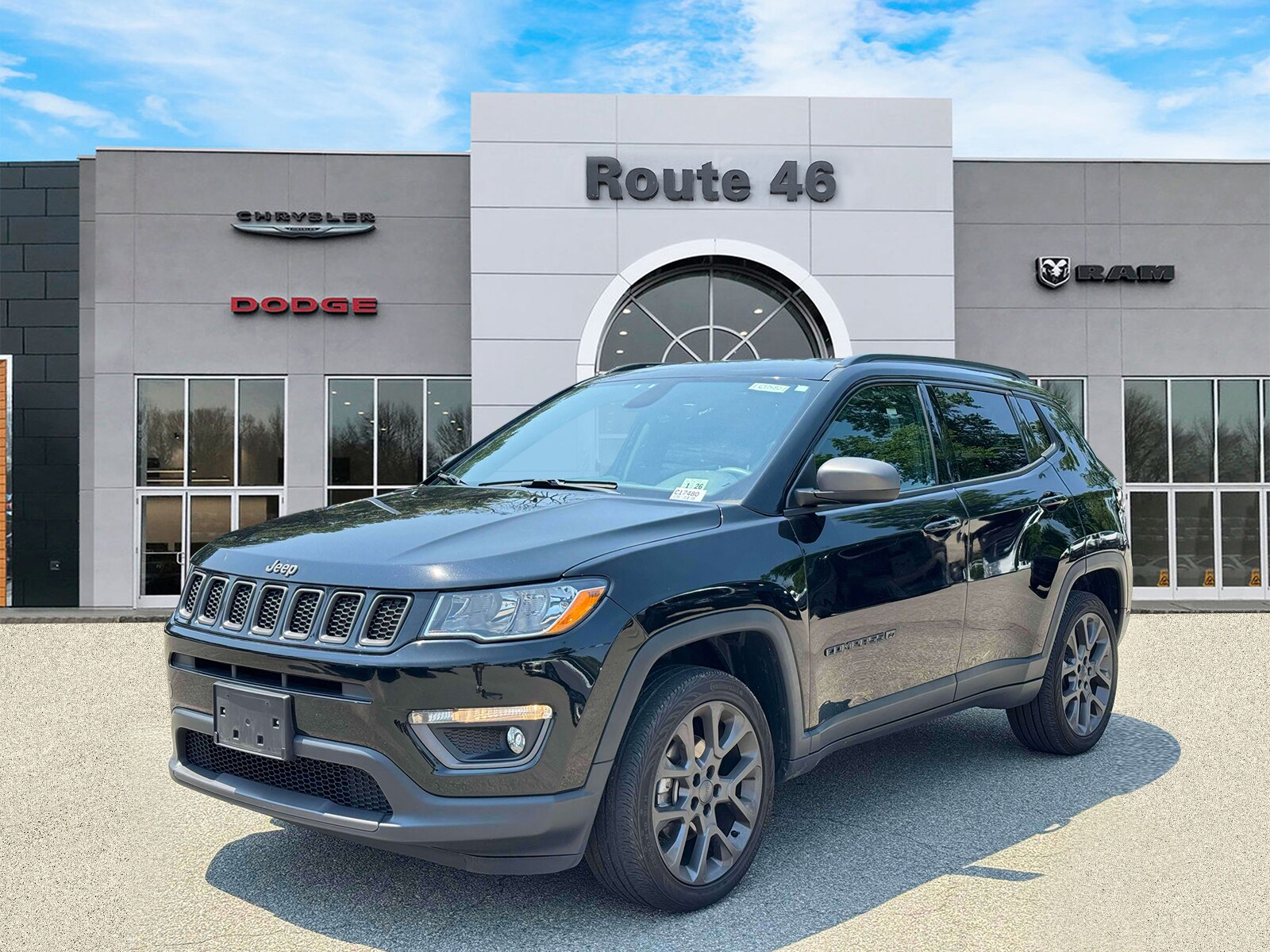 Used 2021 Jeep Compass 80th Spec. Edition with VIN 3C4NJDEBXMT546513 for sale in Little Falls, NJ