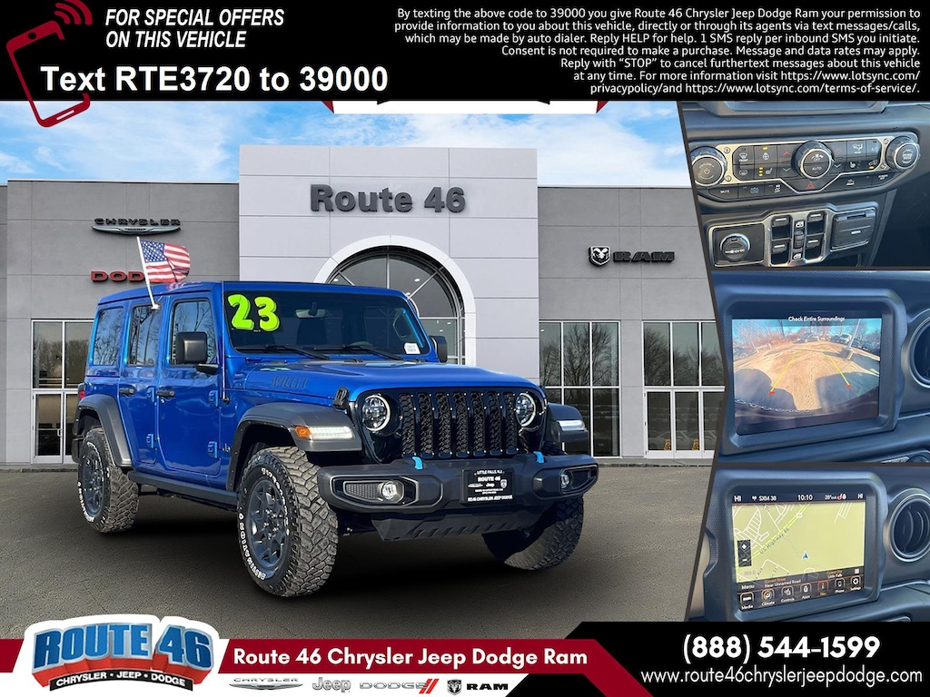 Used 2023 Jeep Wrangler 4xe 4x4 Sport Utility