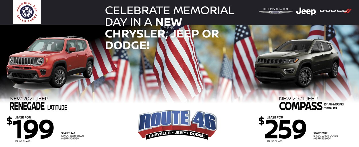 Route 46 Chrysler Dodge Jeep Ram Car Dealer in Little Falls, NJ