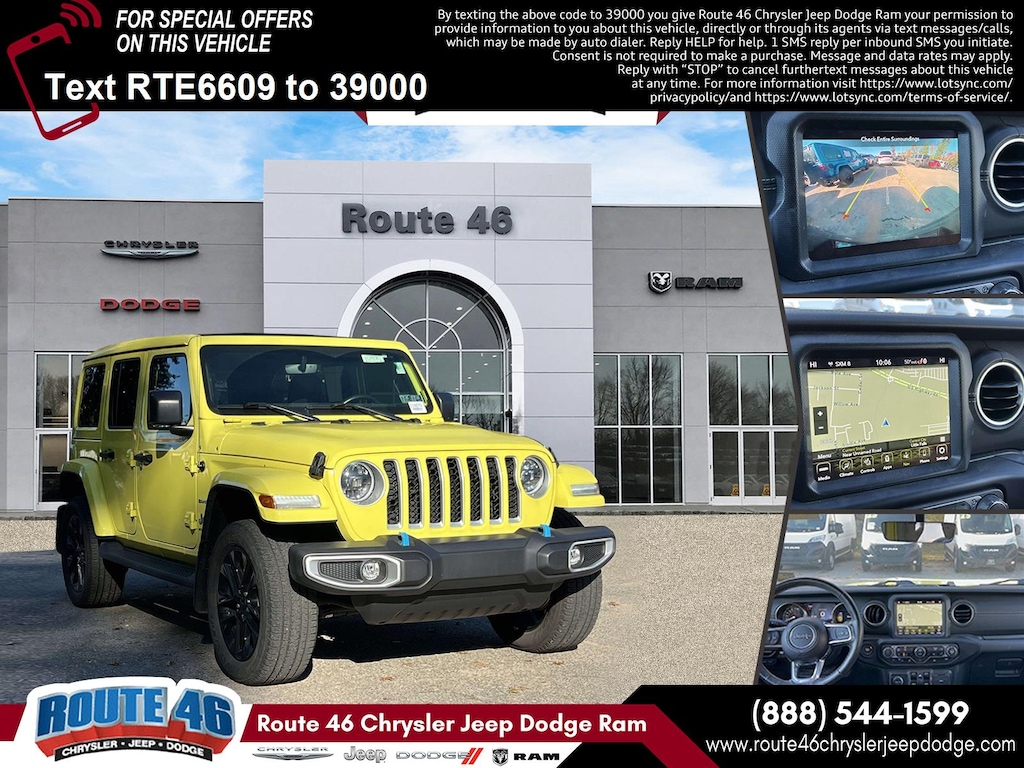 Used 2023 Jeep Wrangler 4xe Sahara 4x4 Sport Utility