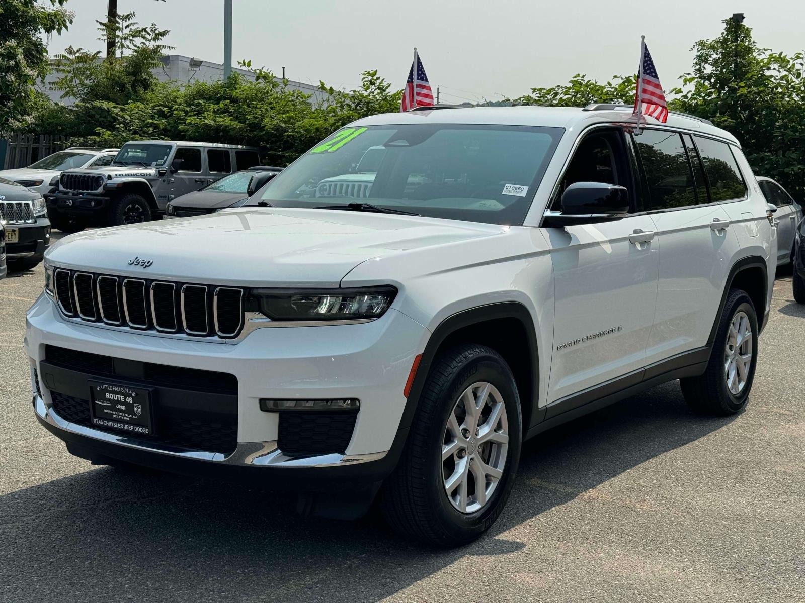 Used 2021 Jeep Grand Cherokee L Limited with VIN 1C4RJKBG1M8171518 for sale in Little Falls, NJ