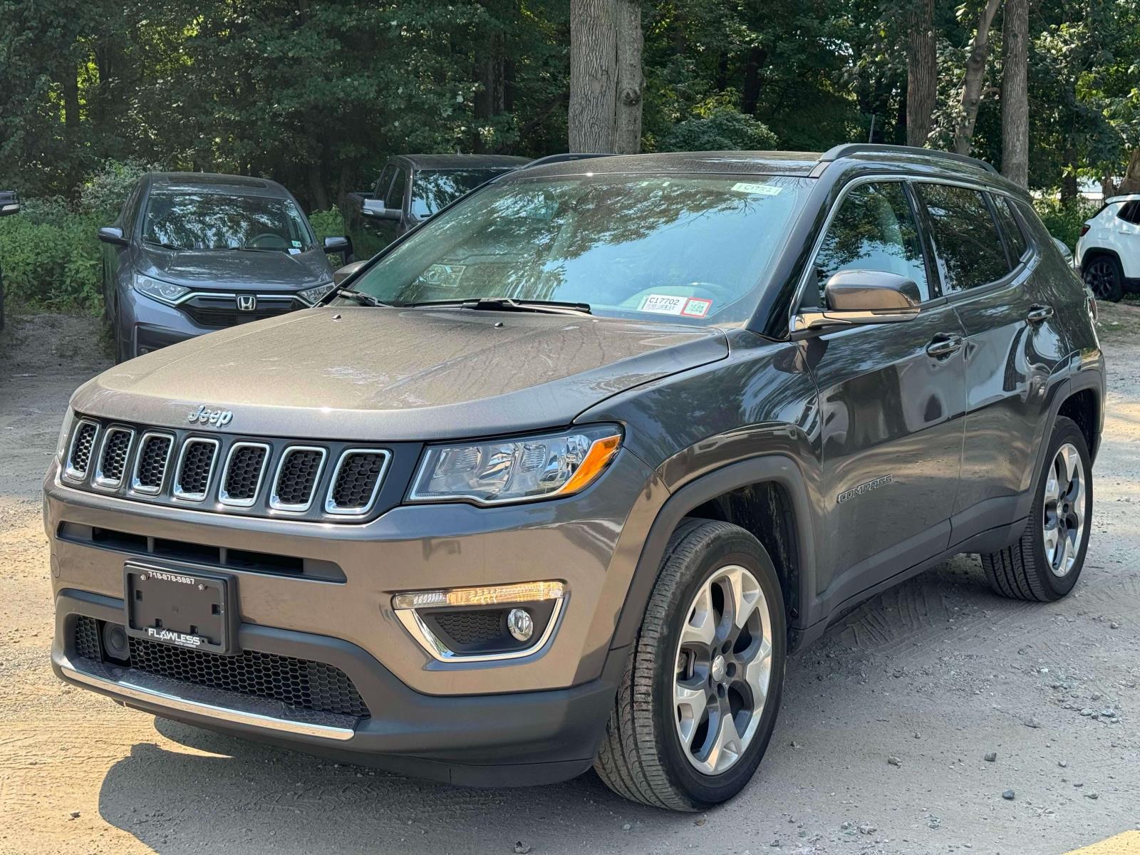 Used 2021 Jeep Compass Limited with VIN 3C4NJDCB0MT540884 for sale in Little Falls, NJ