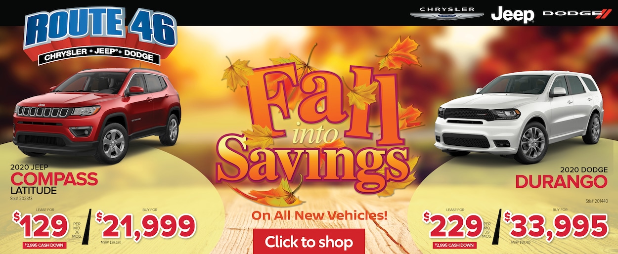 Route 46 Chrysler Dodge Jeep Ram Car Dealer in Little Falls, NJ