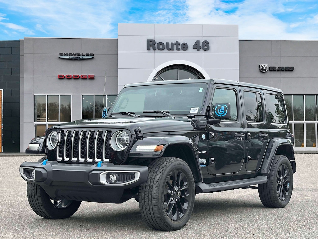 Used 2022 Jeep Wrangler 4xe Unlimited Sahara 4x4 Sport Utility