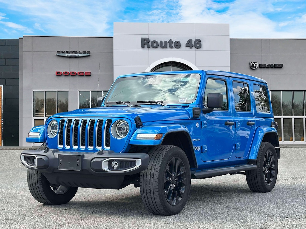 Used 2021 Jeep Wrangler 4xe Unlimited Sahara 4x4 Sport Utility