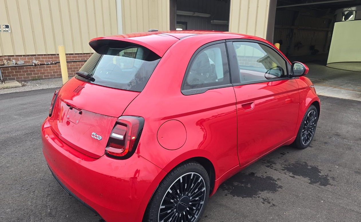 Used 2024 FIAT 500e Base with VIN ZFAFFAA40RX202817 for sale in Little Falls, NJ
