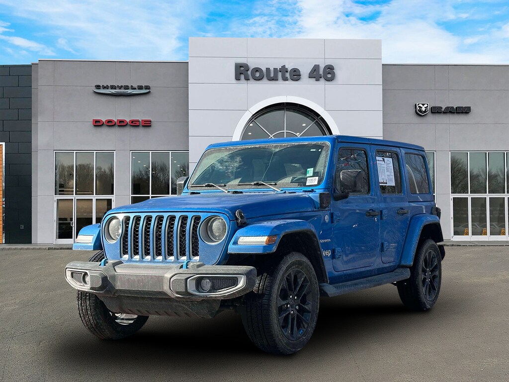 Used 2023 Jeep Wrangler 4xe Sahara 4x4 Sport Utility