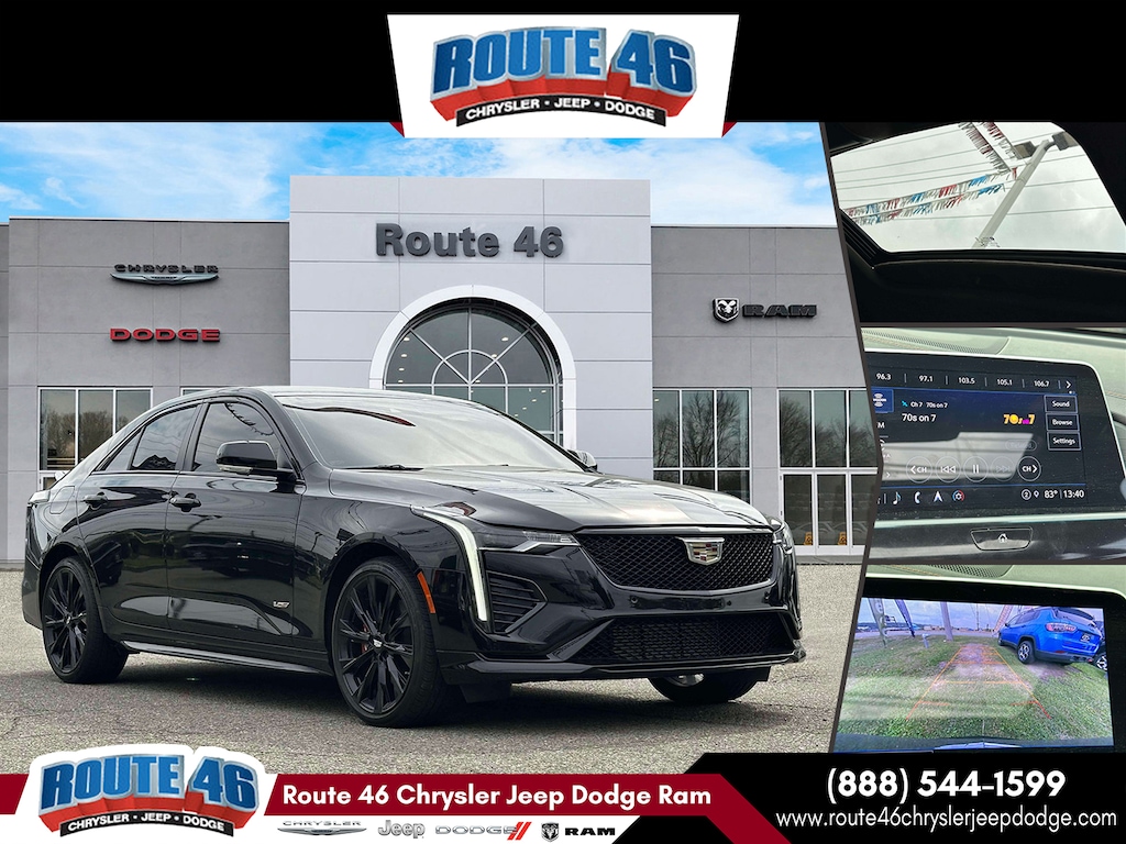 Used 2022 Cadillac CT4-V Sdn Car