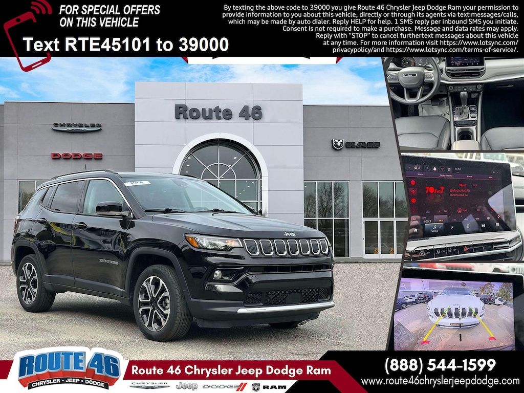 Used 2022 Jeep Compass Limited 4x4 Sport Utility