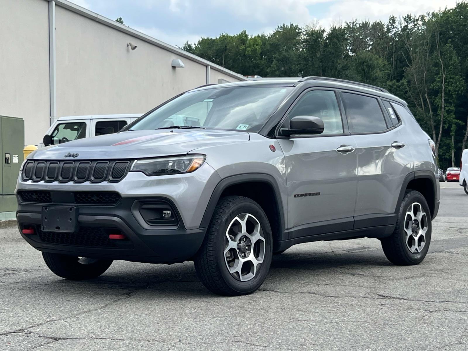 Used 2022 Jeep Compass Trailhawk with VIN 3C4NJDDB1NT130286 for sale in Little Falls, NJ