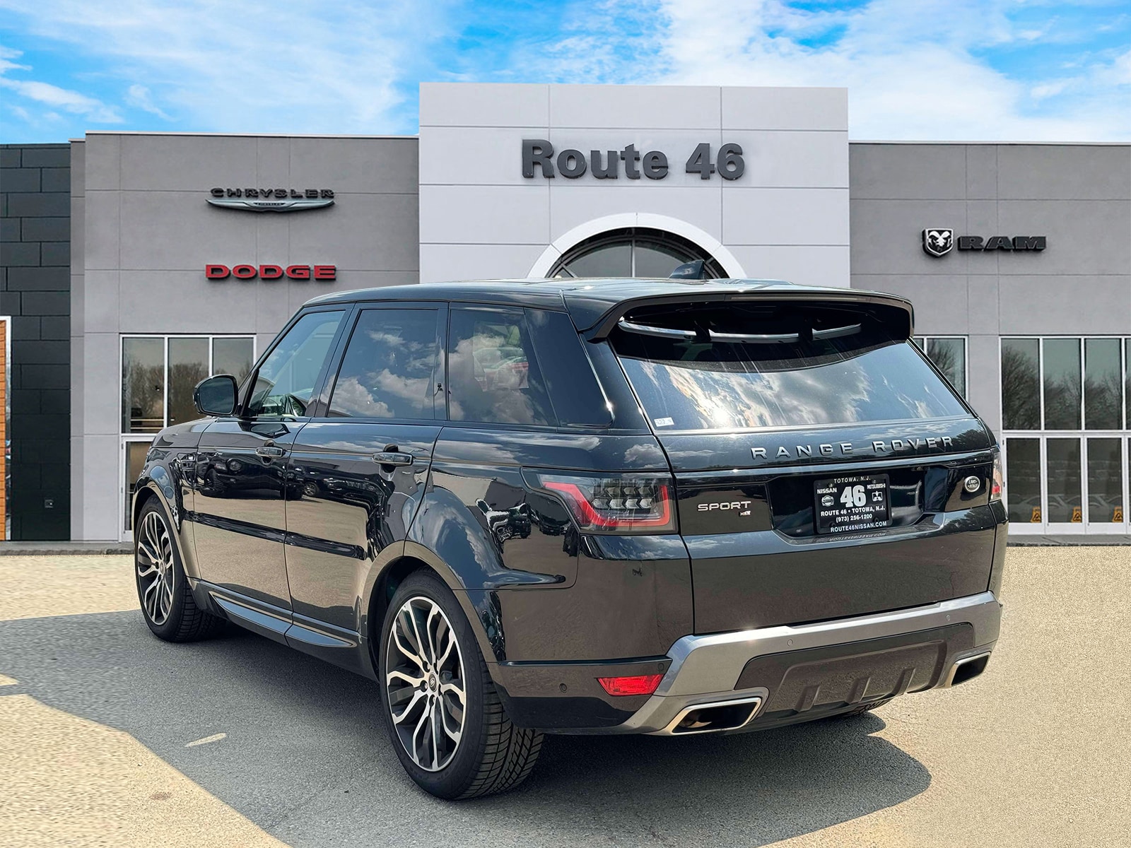 Used 2021 Land Rover Range Rover Sport HSE Silver Edition with VIN SALWR2SU3MA780550 for sale in Little Falls, NJ