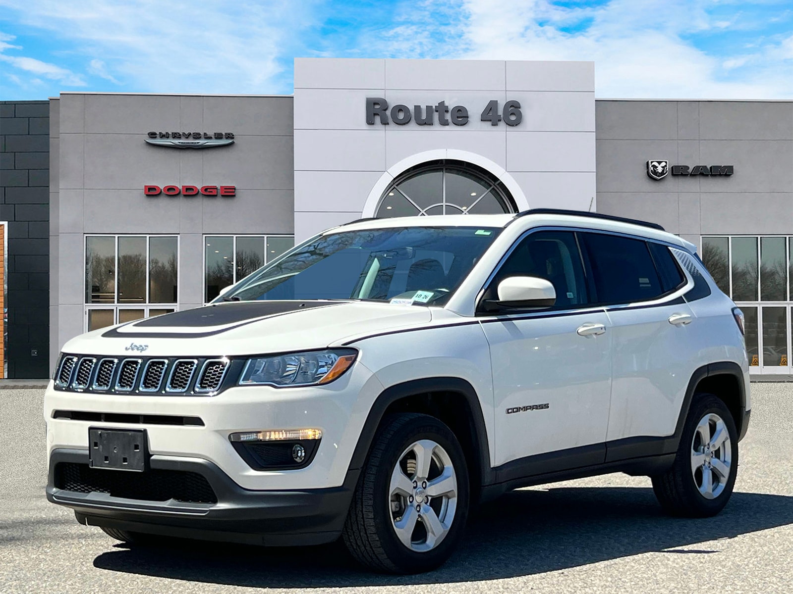 Used 2021 Jeep Compass Latitude with VIN 3C4NJDBB5MT569363 for sale in Little Falls, NJ