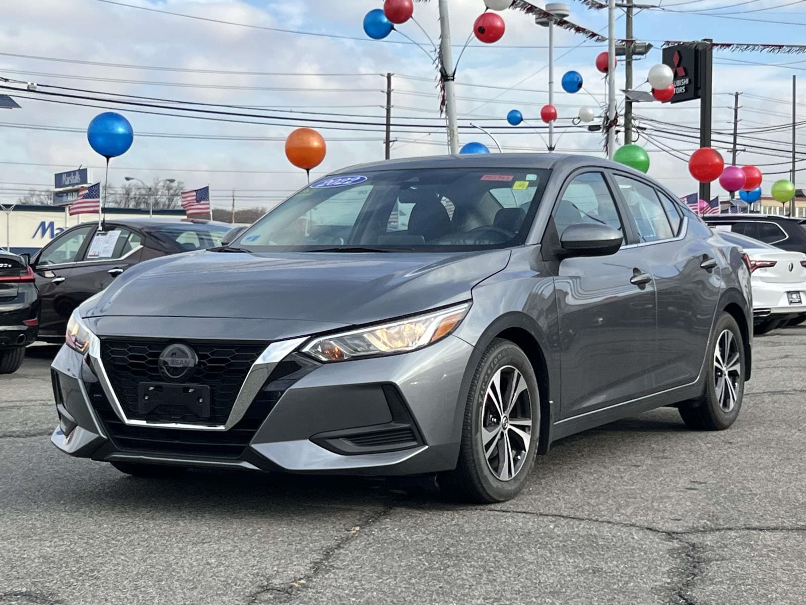 Used 2022 Nissan Sentra SV with VIN 3N1AB8CV0NY207072 for sale in Totowa, NJ