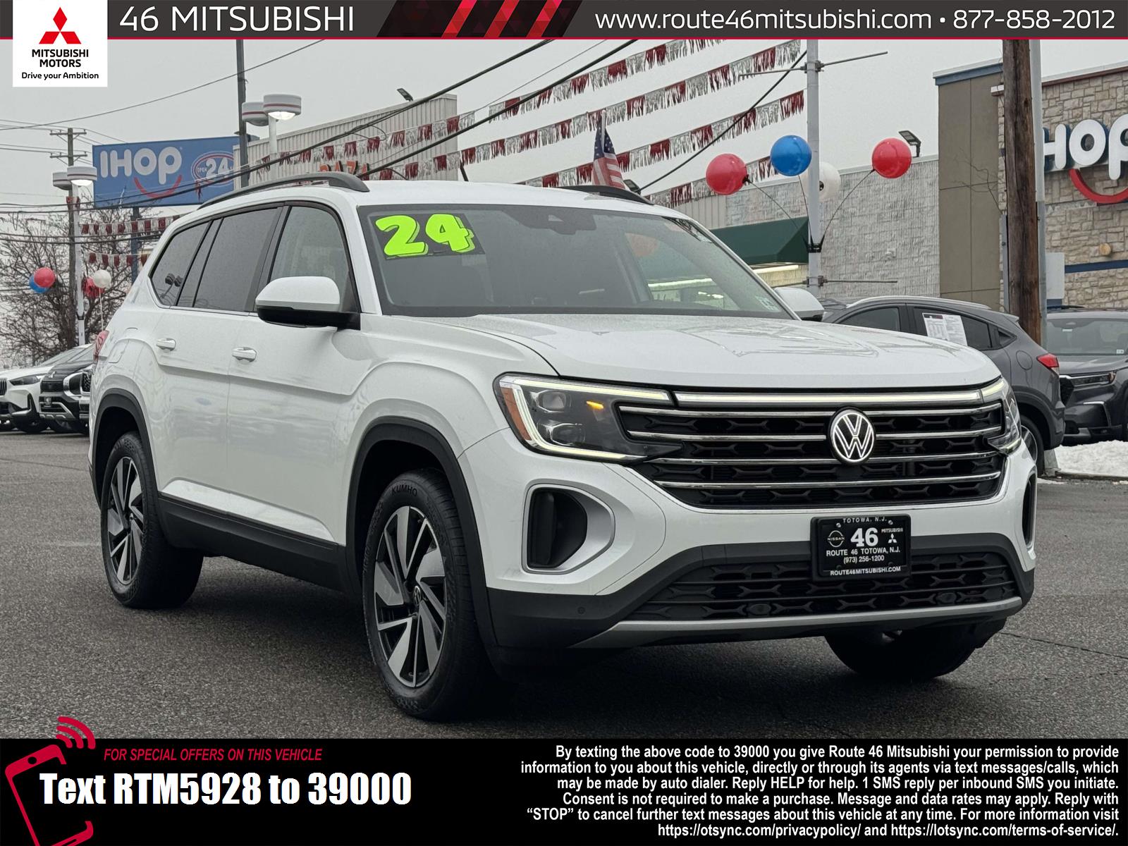 2024 Volkswagen Atlas SE w/Tech