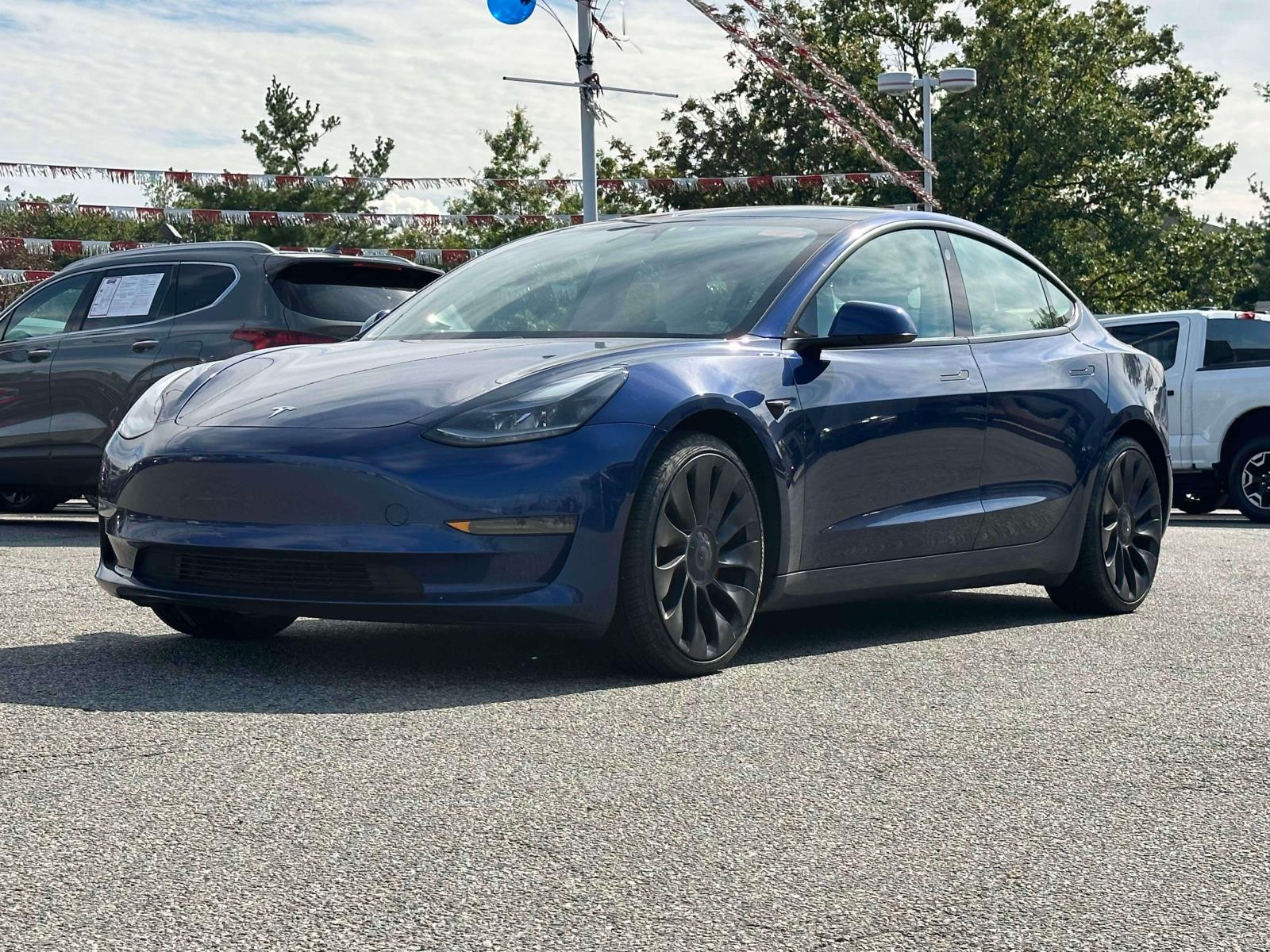 Used 2021 Tesla Model 3 Base with VIN 5YJ3E1EC2MF049487 for sale in Totowa, NJ