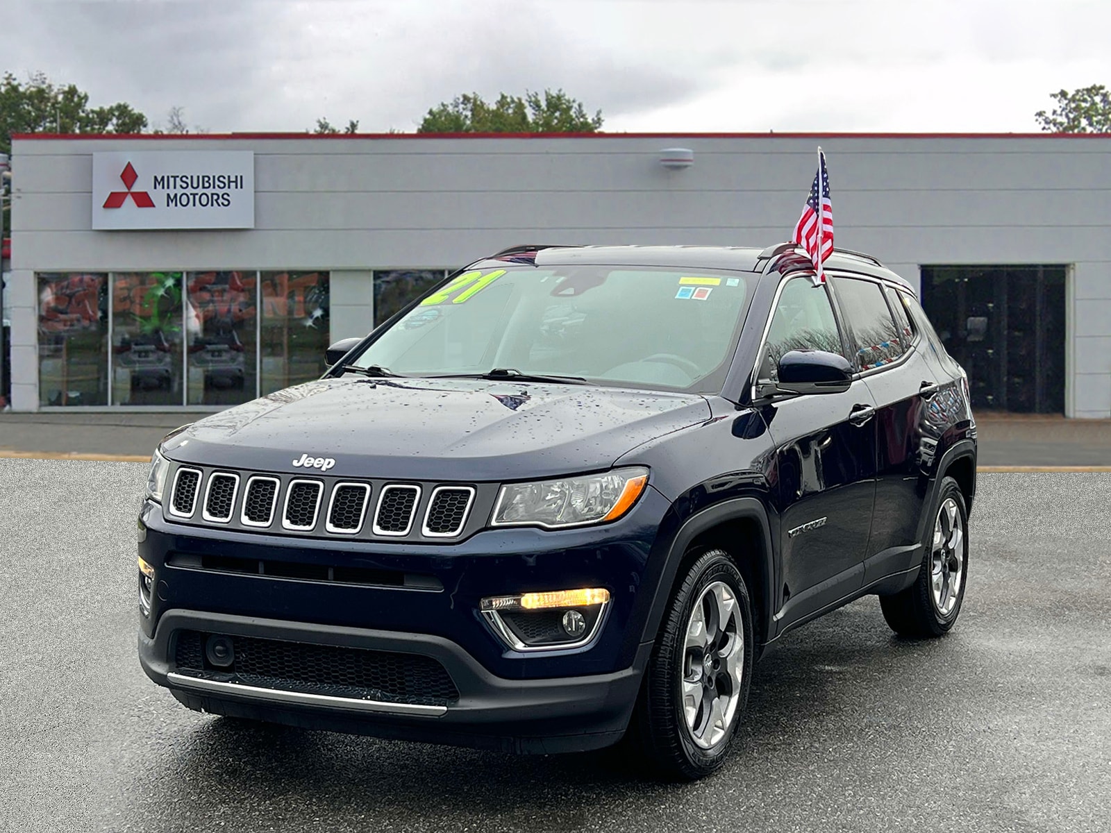 Used 2021 Jeep Compass Limited with VIN 3C4NJCCB3MT559486 for sale in Totowa, NJ