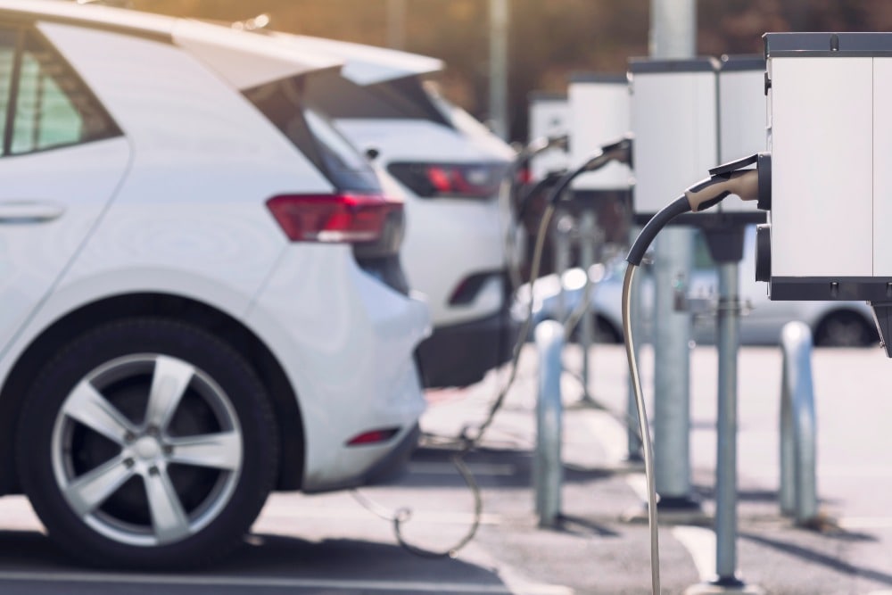 electric cars charging