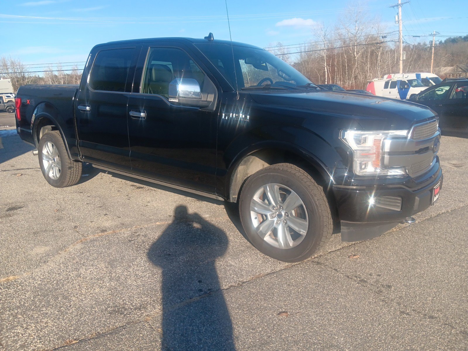 Used 2020 Ford F-150 Platinum with VIN 1FTEW1E43LFB40888 for sale in Auburn, ME