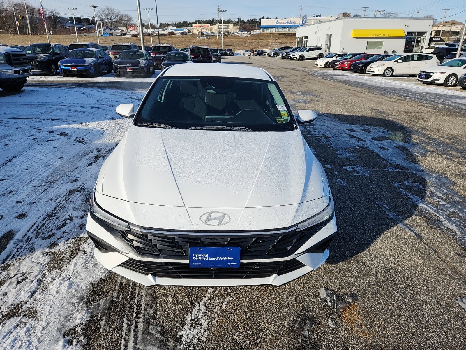Certified 2024 Hyundai Elantra SEL with VIN KMHLM4DG0RU811654 for sale in Auburn, ME