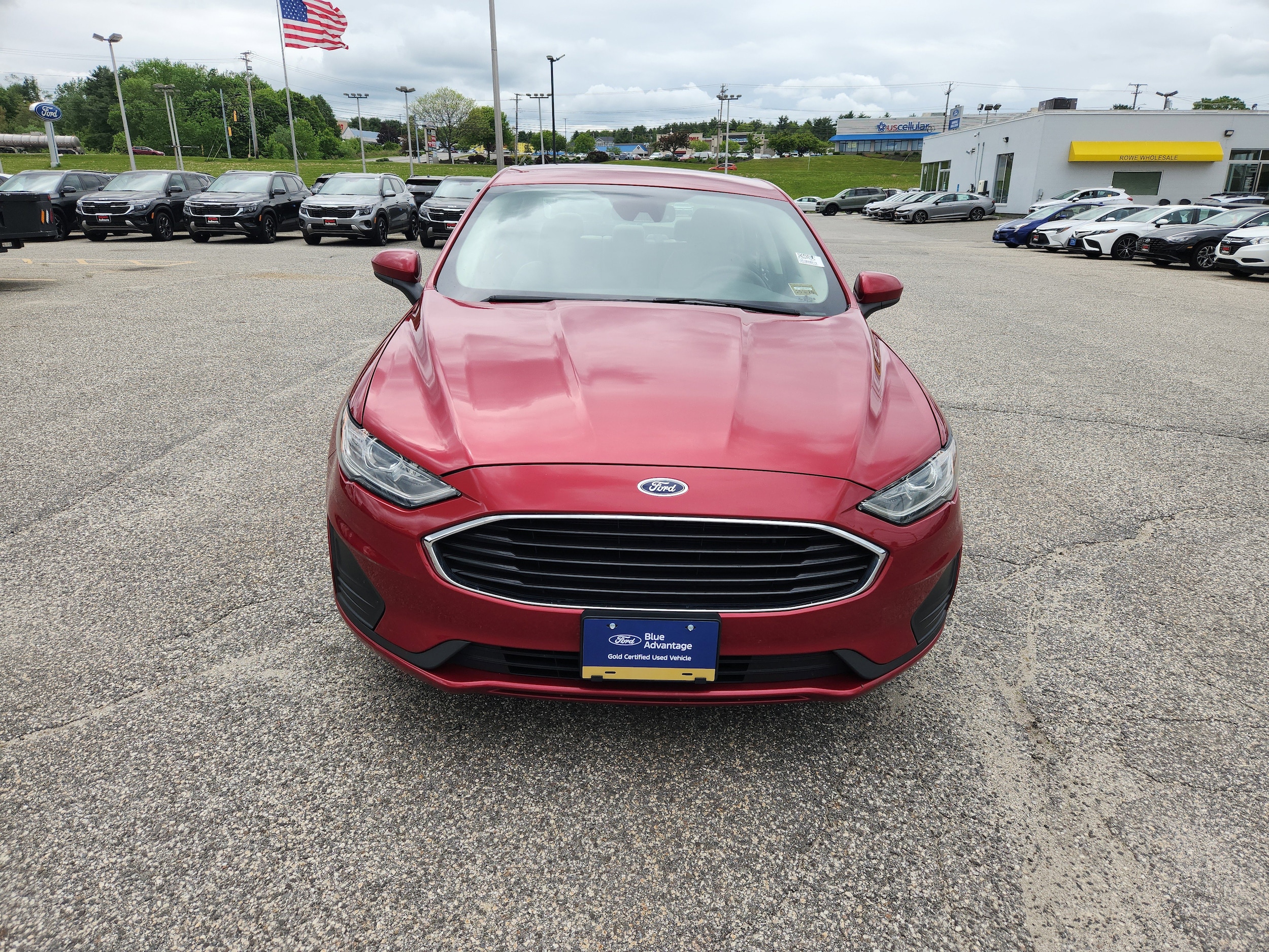 Certified 2020 Ford Fusion S with VIN 3FA6P0G7XLR101047 for sale in Auburn, ME