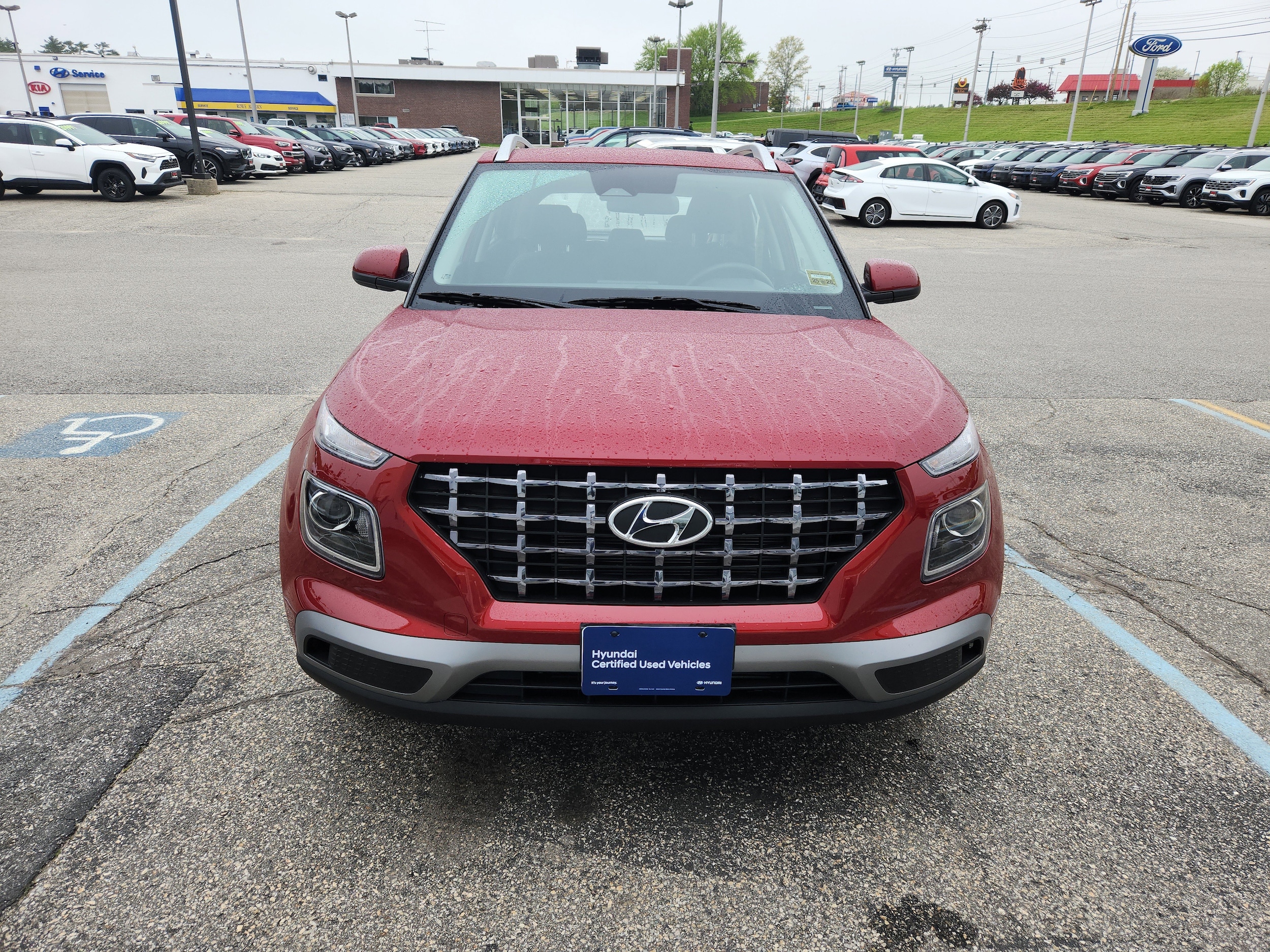 Certified 2025 Hyundai Venue SEL with VIN KMHRC8A35SU353301 for sale in Auburn, ME