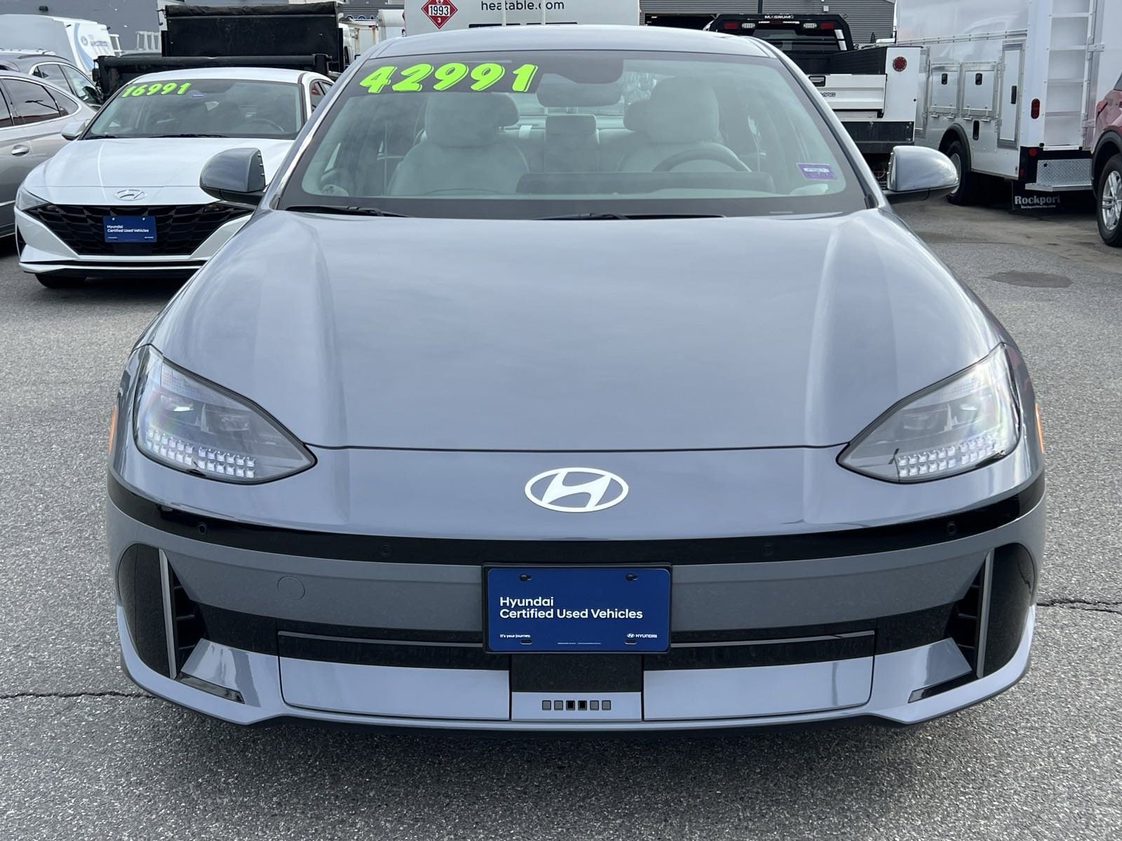 Used 2023 Hyundai IONIQ 6 SEL with VIN KMHM34AC8PA037662 for sale in Westbrook, ME