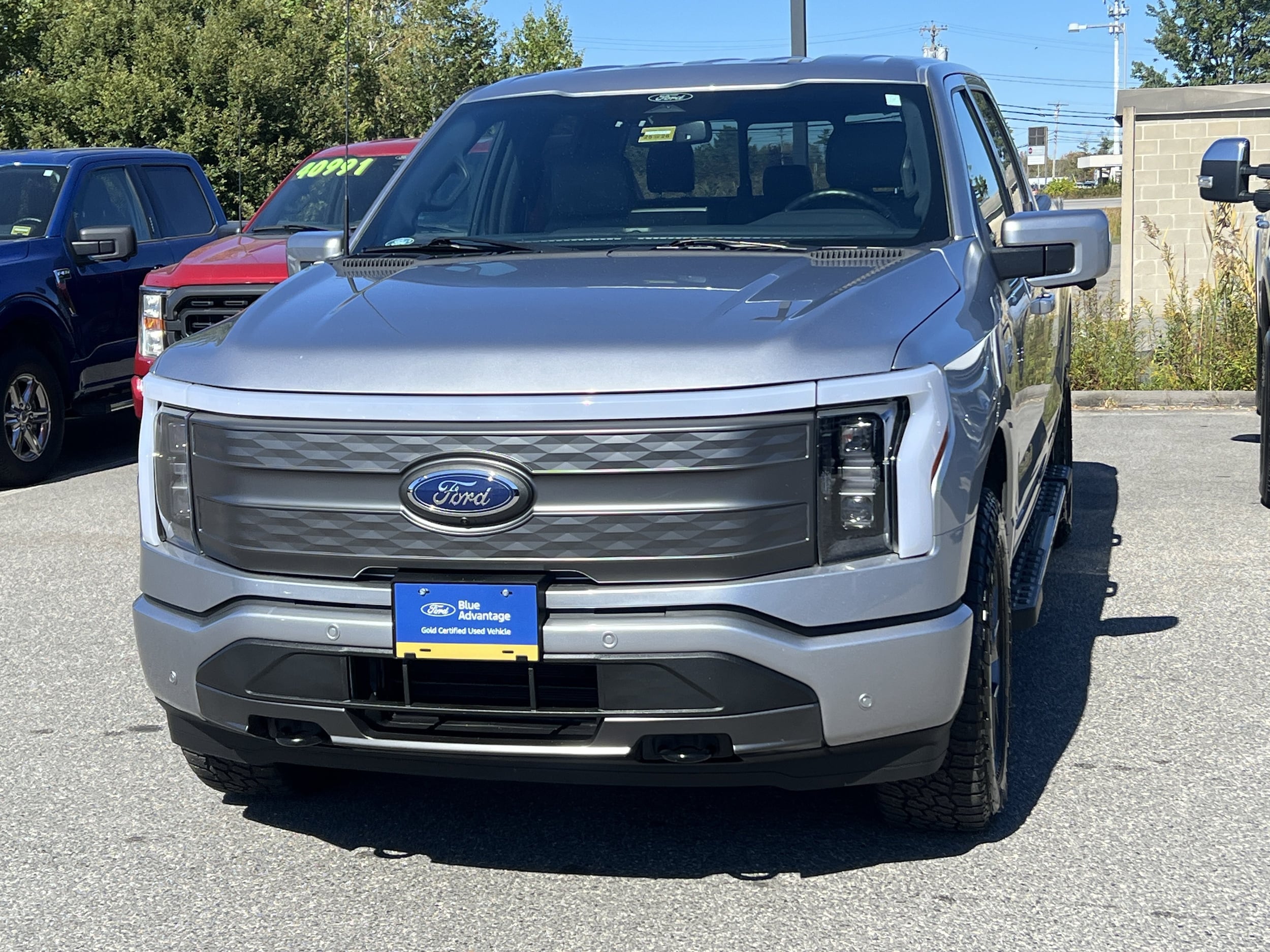 Certified 2022 Ford F-150 Lightning Lariat with VIN 1FTVW1EL8NWG04963 for sale in Westbrook, ME