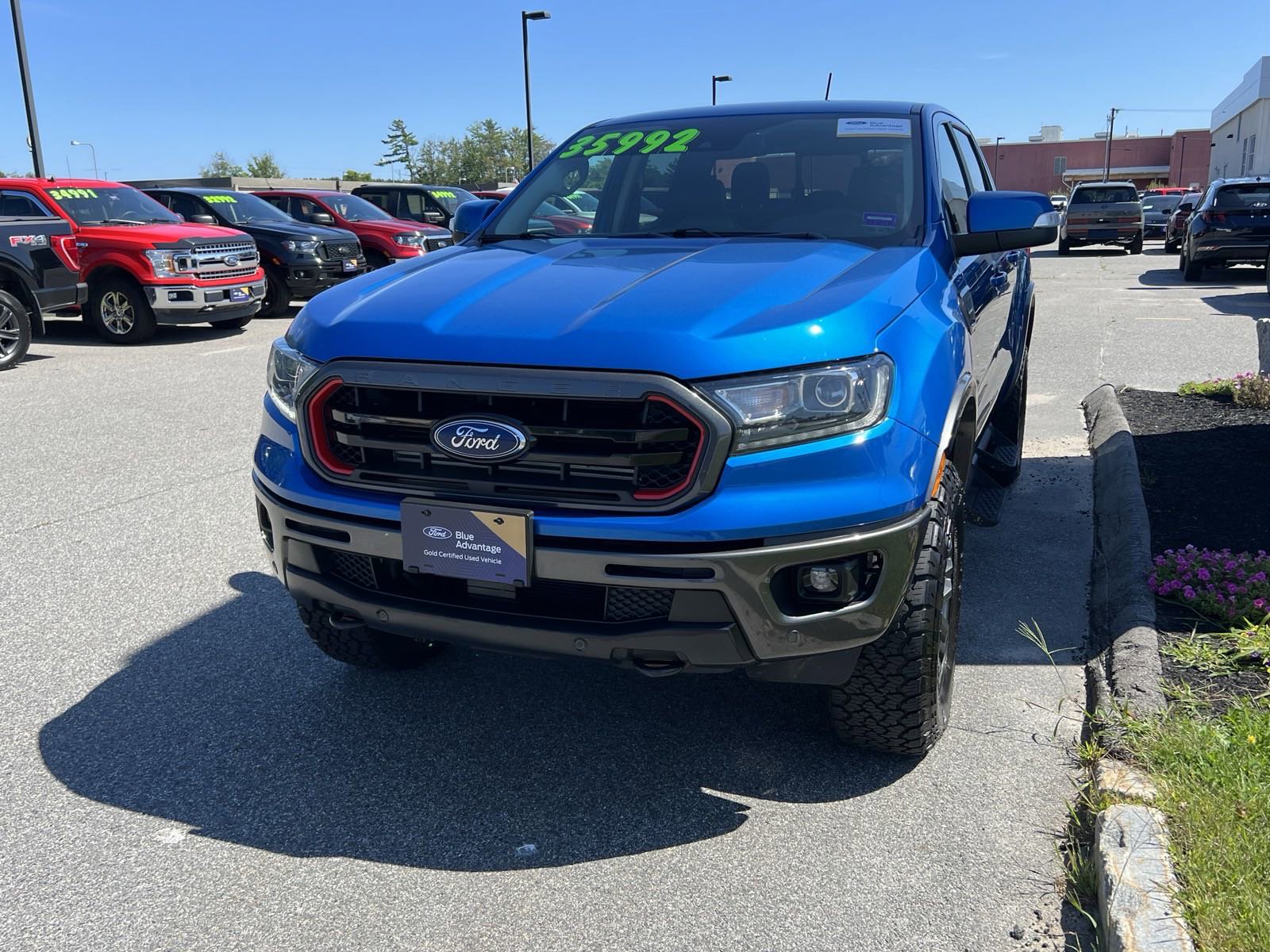 Certified 2021 Ford Ranger Lariat with VIN 1FTER4FH5MLD39616 for sale in Westbrook, ME