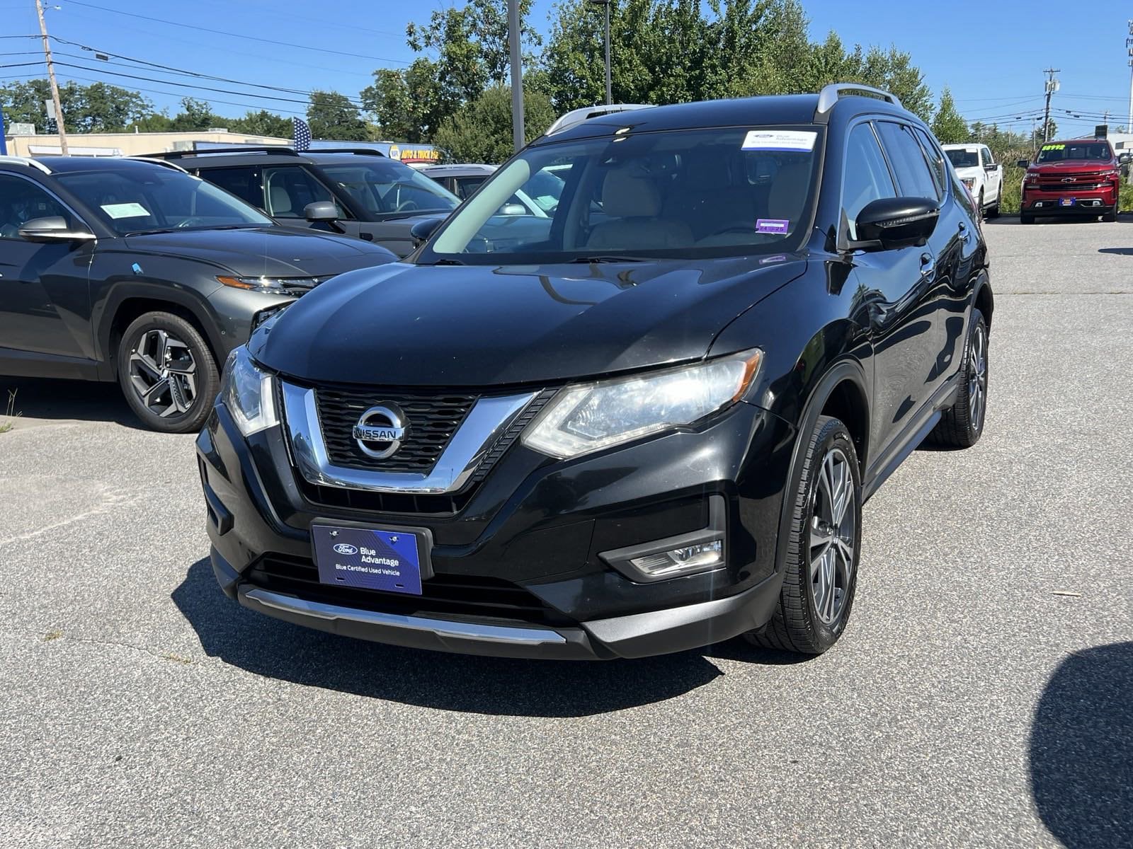 Used 2017 Nissan Rogue SL with VIN JN8AT2MVXHW004003 for sale in Westbrook, ME