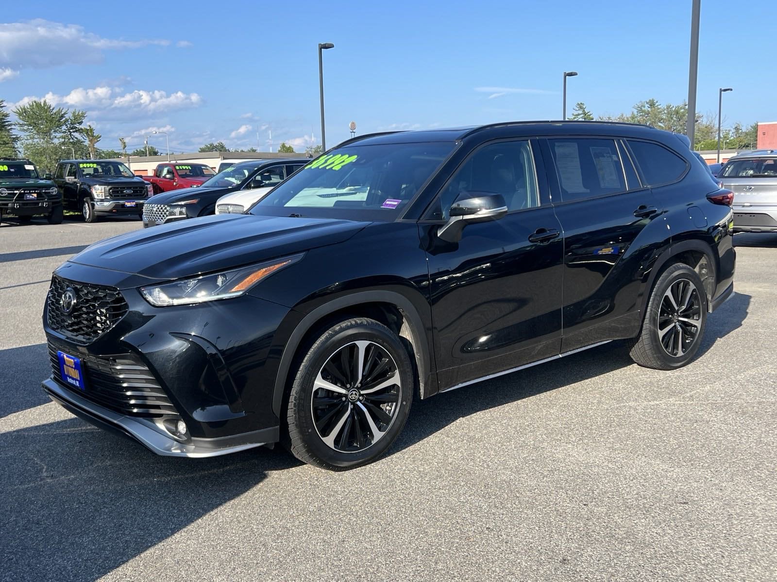 Used 2021 Toyota Highlander XSE with VIN 5TDJZRBH9MS158129 for sale in Westbrook, ME